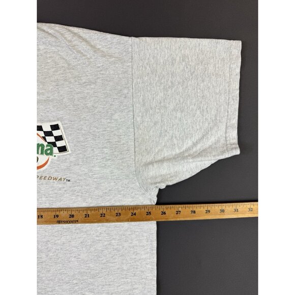 Rare Vintage Y2K Nascar Tropicana 400 Chicago Blues Car Racing Grey 2XL Shirt T - Picture 13 of 14